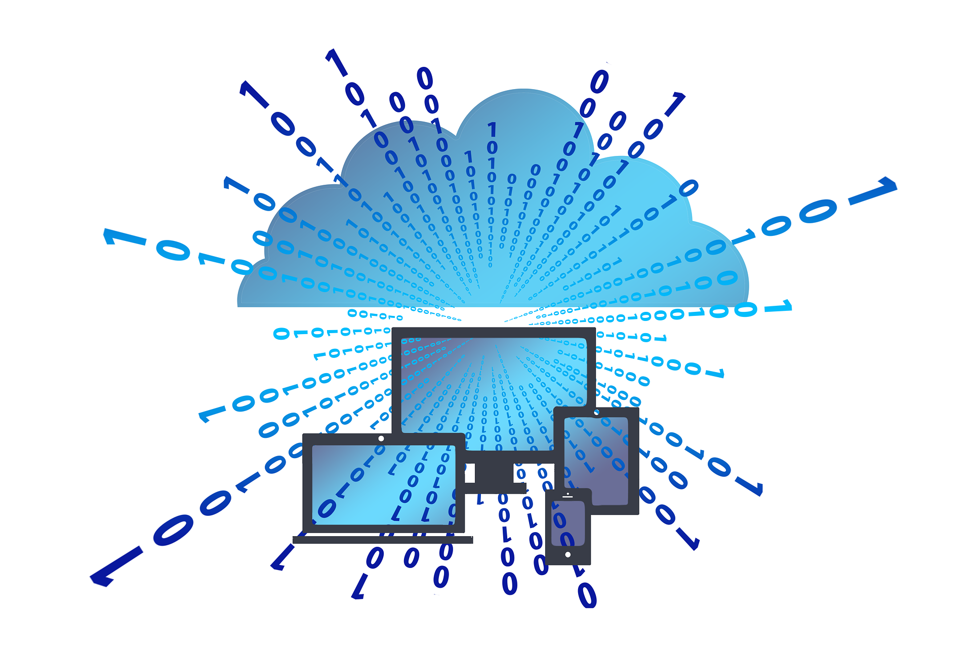 Diagram of a secure cloud network migration for a healthcare client